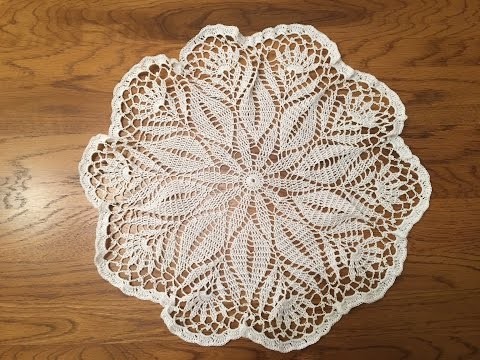 How to crochet a doily - Part 2