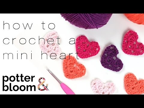 How to Crochet a Granny Heart - Quick and Easy Valentines