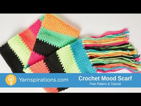 How to Crochet A Mood Scarf