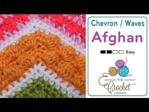 How to Crochet A Wave Afghan: Bobble Stitch