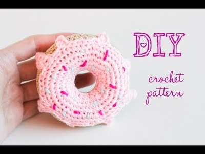 How To Crochet Amigurumi Donut - Crochet Tutorial