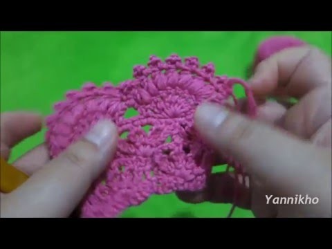 How to Crochet Dames Capelet - Cara Merajut Dames Capelet