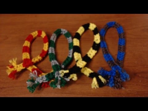 How to Crochet Doll-Size Scarves