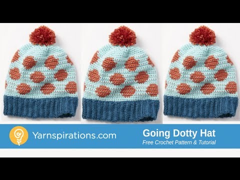 How to Crochet: Going Dotty Hat