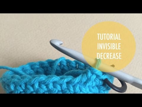 How to Crochet - Invisible Decrease