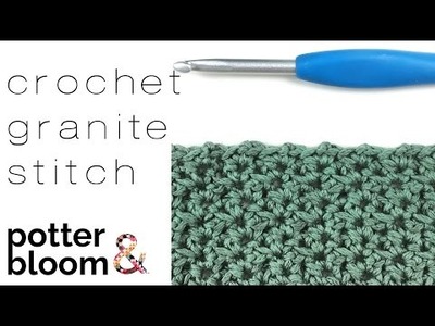 How to Crochet the Granite Stitch