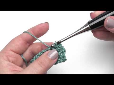 How to Crochet: Working Into a Slip Stitch (Right Handed)