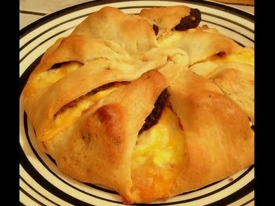 How to make a breakfast crescent ring- Simple and easy!