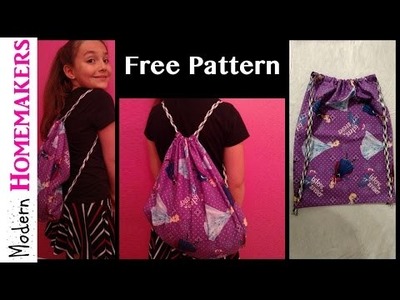 How To Make A Drawstring Bag (Part 3)