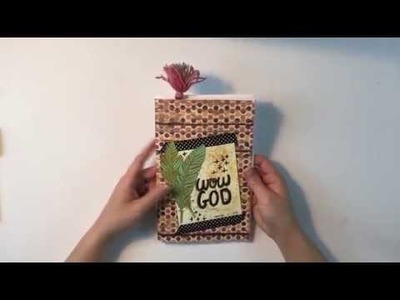 How to Make a Journal from Cardstock