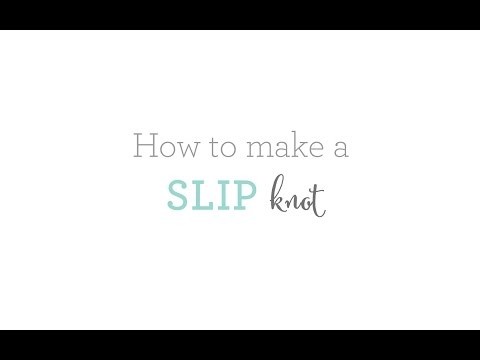 How To Make A Slip Knot