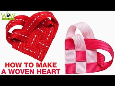 How to Make a Woven Heart For Valentine's Day | Best Scrapbook Ideas | Do It Yourself at Home