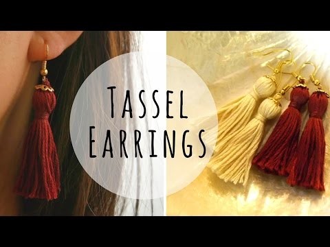 How to Make Tassel Earrings