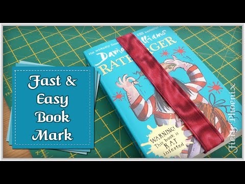 How to Sew a Bookmark :: by Babs at MyFieryPhoenix