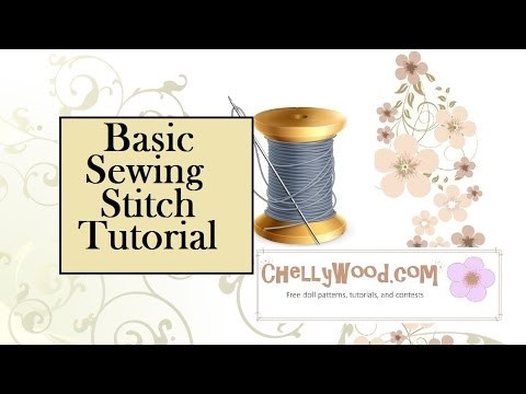 How to Sew by Hand for Beginners Using the Straight Stitch