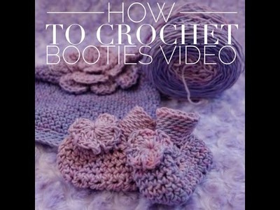 Learn How to Crochet Beginner Baby Booties