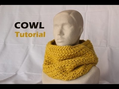 Quick & Easy Bulky Cowl Tutorial [Crochet]