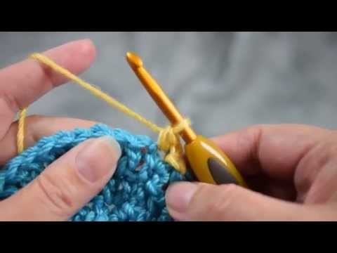Single Crochet Picot - Right Handed Version