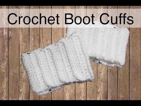 The Easiest Crochet Boot Cuffs Ever | Sewrella