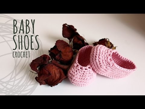 Tutorial Baby Crochet Shoes