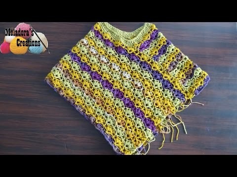 Winsome Crochet Poncho - Crochet Tutorial