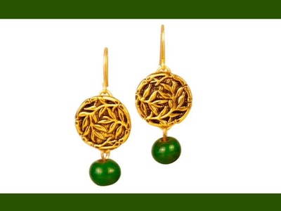 Antelope Beads - How to Make Button Earrings