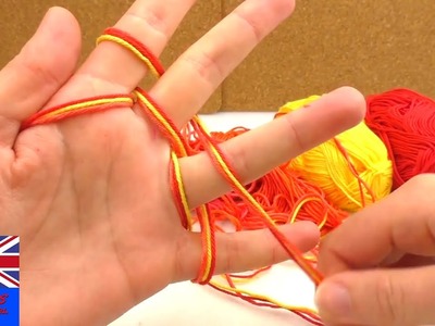 Fingerknitting for Beginners | Tutorial : How to Knit with your Fingers | Scalf for Baby or Doll