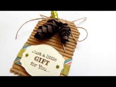 How to Assemble Pinecones from Spellbinders Woodland Collection