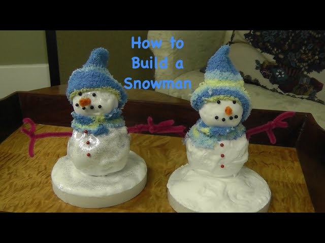 HOW TO BUILD A SNOWMAN!