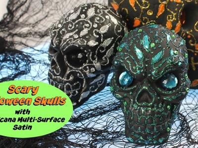 HOW TO: Decorate Halloween Skulls