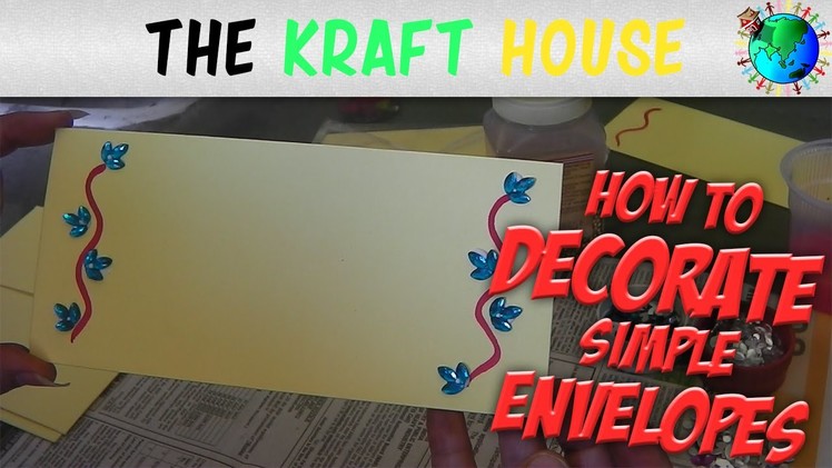 ►How to Decorate Simple Envelopes