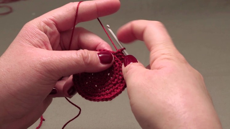 How to knit a kippah- step 5