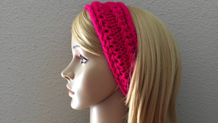 How To Knit A Pixie Headband, Lilu's Knitting Corner Video # 50