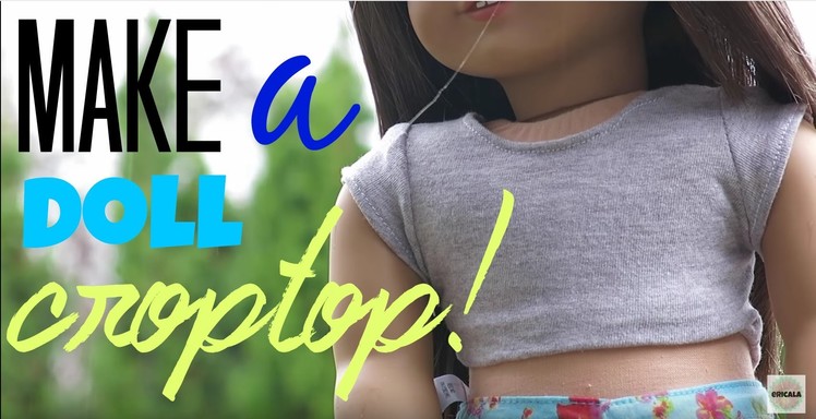 How To Make A Doll Croptop! (Time Lapse)