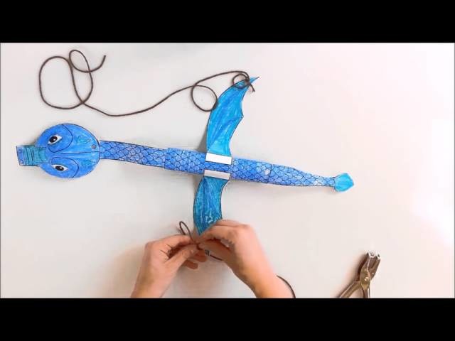 How to make a Dragon Marionette Puppet