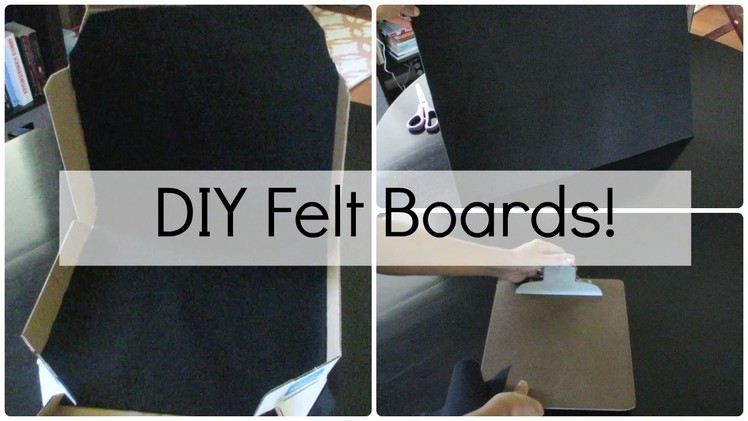 How to Make a Felt Board: 4 Easy Ideas
