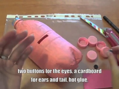 How to make a moneybox the hands