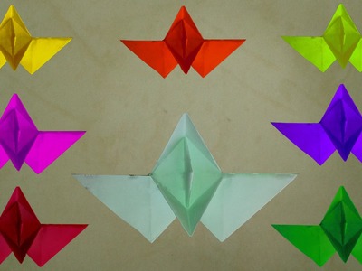 How To Make a Paper Wings Boat Simple And Easy