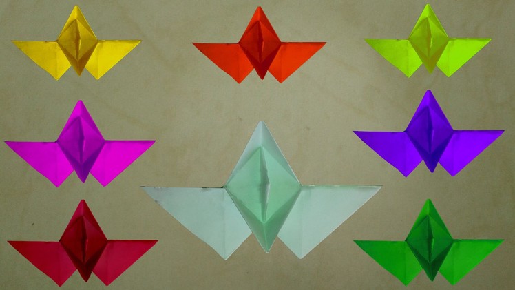 How To Make a Paper Wings Boat Simple And Easy