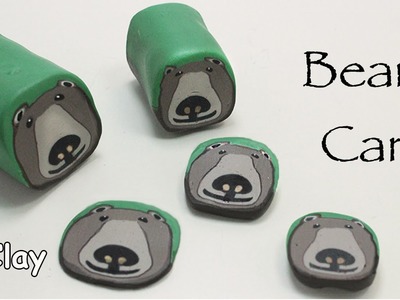 How to make a Polymer Clay Bear cane