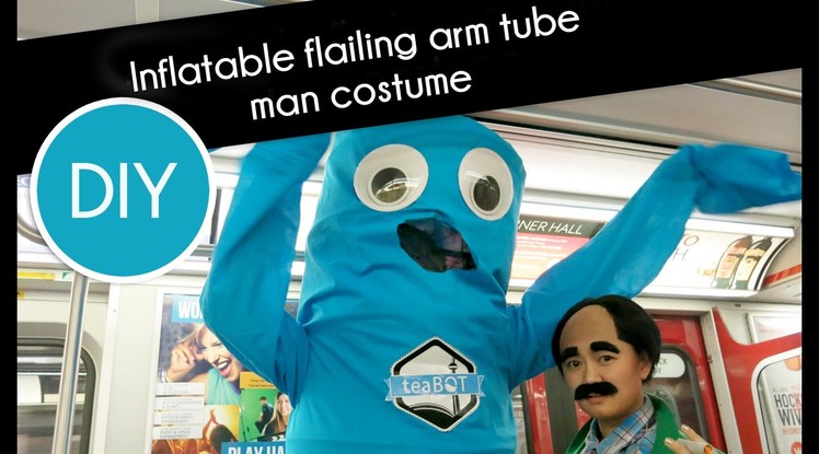 How to make a  Wacky Waving Inflatable Flailing arm tube man costume
