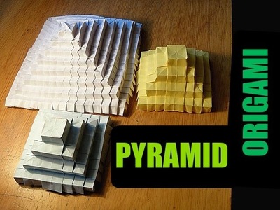 How to make an origami 3D Pyramid!