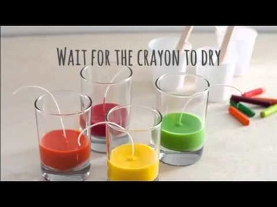 How to Make Candles out of Crayons