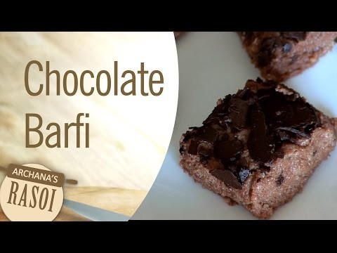 How To Make Chocolate Barfi (Chocolate Fudge Cakes) By Archana || Archana's Rasoi