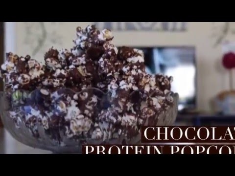 How to Make Chocolate Protein Popcorn