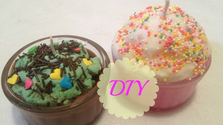 How To Make Cupcake Candles Using Crayons