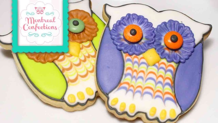 How to make Halloween cookies - Cute easy owl cookies