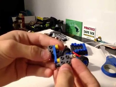 How to make Lego suspension
