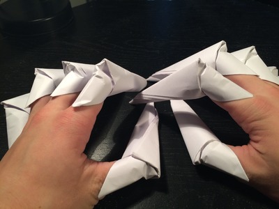 How To Make Origami Claws