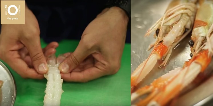 How to prepare shrimps like a Michelin starred chef at Cinco by Paco Perez (Das Stue, Berlin)